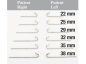 Preview: Forsus™, Push Rod, Short (25 mm) - Rechts, Nachfüll-Packung