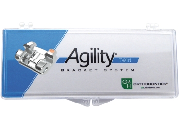Agility™ TWIN (Avant™ Standard), Brackets einzeln, MBT* .018"
