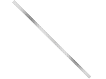 Diamantierte Edelstahlstreifen, 2,5 mm, Medium