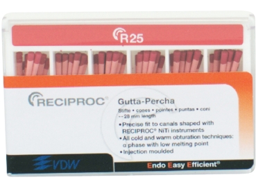 Reciproc Guttaperchastifte R25 60St