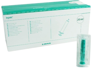 Einmalspritzen Luer 20ml 100 St