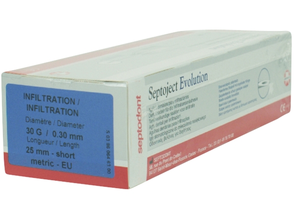 Septoject Evolution 30g 0,3x25 kurz Pa