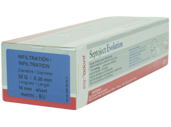 Septoject Evolution 30g 0,3x16 kurz Pa