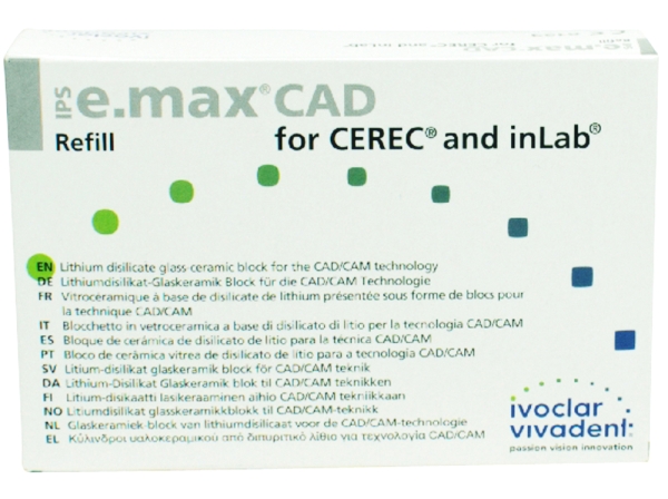 IPS e.max CAD Cer/inLab LT A3 A16L 5St