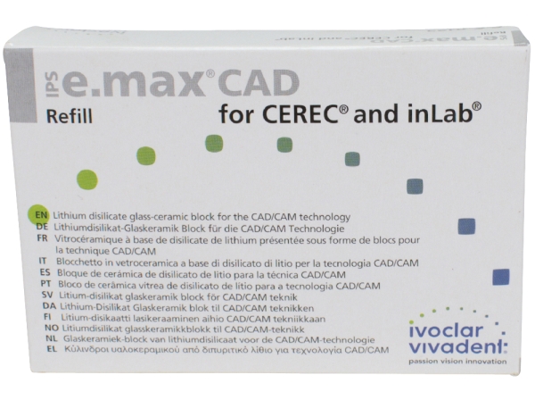 IPS e.max CAD Cer/inLab LT C1 C14 5St