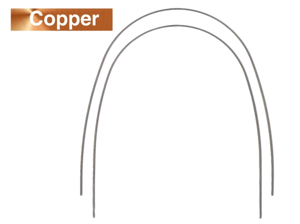 Nickel-Titan Copper 35°C, Natural II, RUND